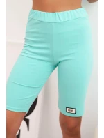 Dámský bavlněný komplet s krátkým rukávem a šortkami mincovna Dámský bavlněný komplet s krátkým rukávem a šortkami mincovna