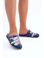 Dámské domácí pantofle  Námořnická modrá model 21681235 - Inblu