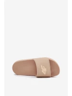 Dámské Pantofle model 21695529 Béžové - 4F Dámské Pantofle model 21695529 Béžové - 4F
