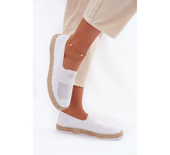 Dámské espadrilky model 22067174 Bílé - VINCEZA