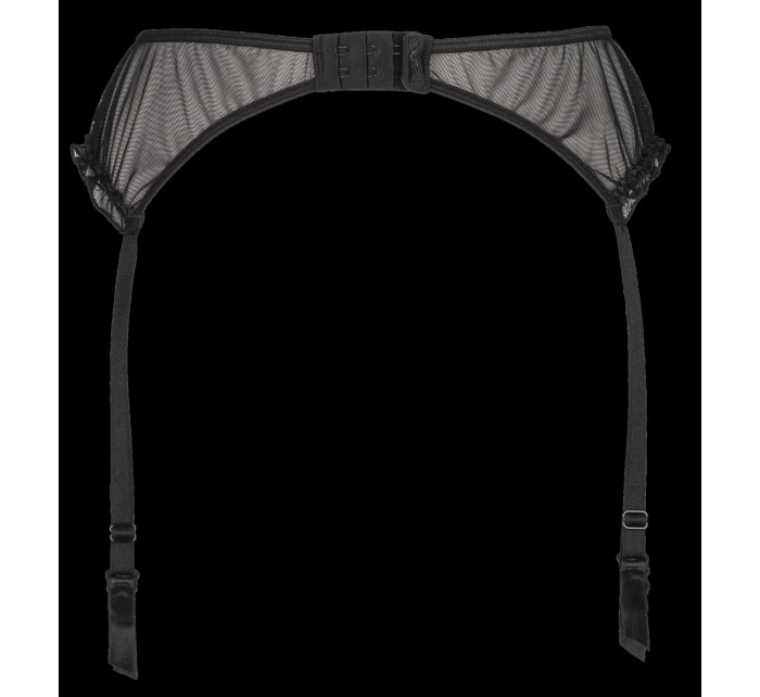 Podvazkový pás Plus Size V-8752 černá - Axami