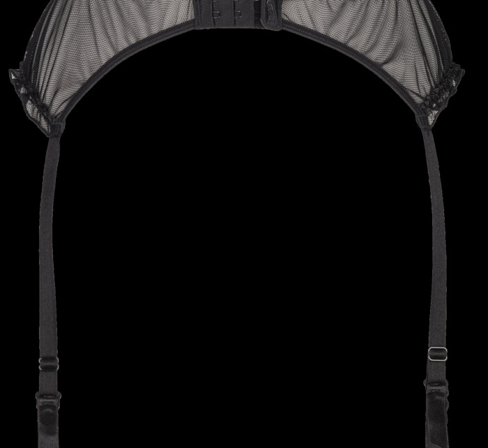 Podvazkový pás Plus Size V-8752 černá - Axami