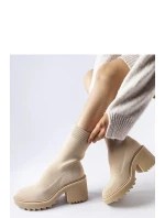 Boty na podpatku model 206510 Solea Boty na podpatku model 206510 Solea