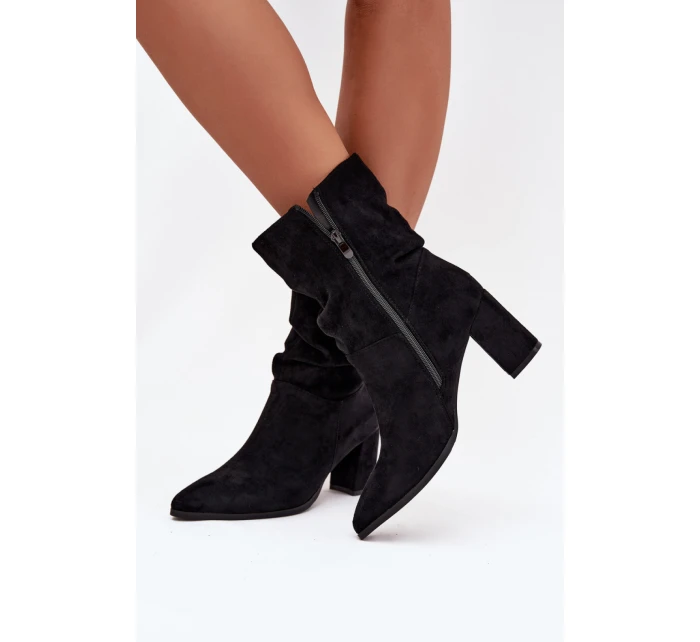 Boty na podpatku  model 217793 Step in style