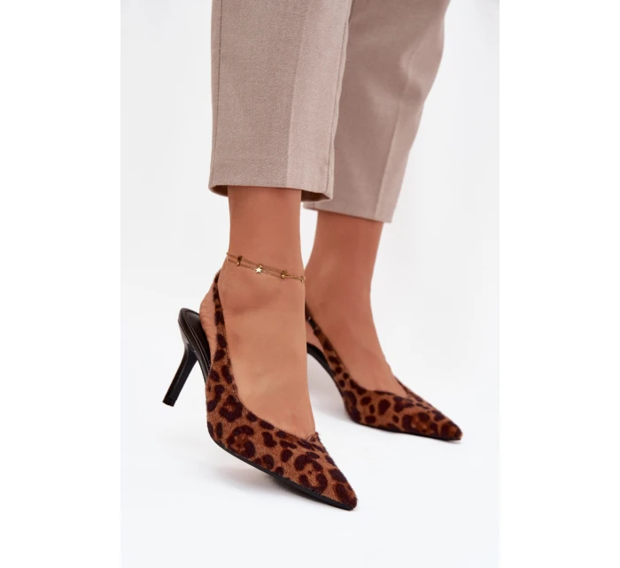 Lodičky na jehlovém podpatku model 221163 Step in style Lodičky na jehlovém podpatku model 221163 Step in style