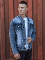 Pánská modrá džínová bunda FashionStreet TX4853