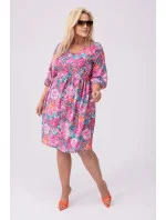 dámské letní květované šaty model 20070170 - Moon dámské letní květované šaty model 20070170 - Moon