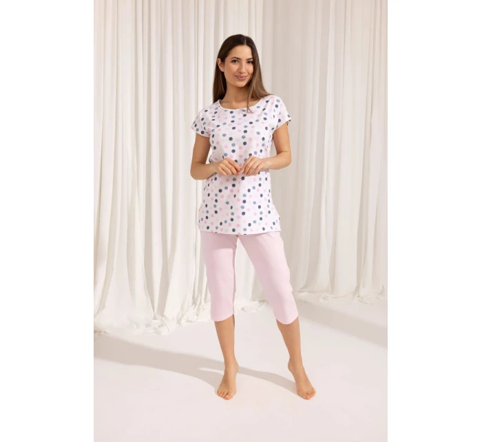 Dámské pyžamo 690 cream - REGINA