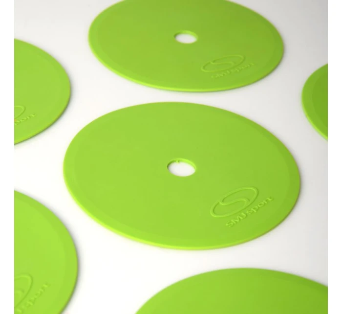 Ploché značky kulaté 15 cm zelené sport model 21406067 - SMJ Ploché značky kulaté 15 cm zelené sport model 21406067 - SMJ