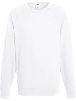 Fruit of the Loom Lightweight Raglan Sweat Pánská raglánová mikina 16.2138 white Fruit of the Loom Lightweight Raglan Sweat Pánská raglánová mikina 16.2138 white