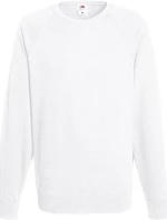Fruit of the Loom Lightweight Raglan Sweat Pánská raglánová mikina 16.2138 white