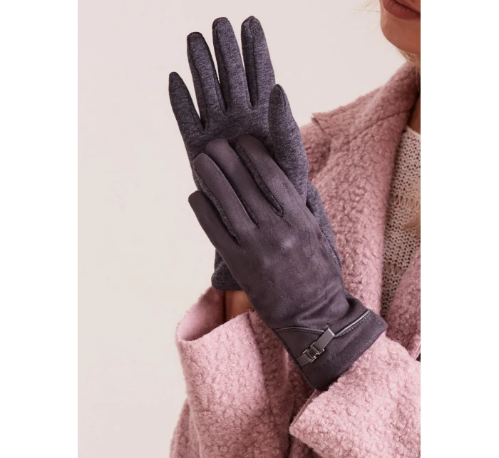 Rukavice AT RK model 16228923 tmavě šedá - FPrice Rukavice AT RK model 16228923 tmavě šedá - FPrice