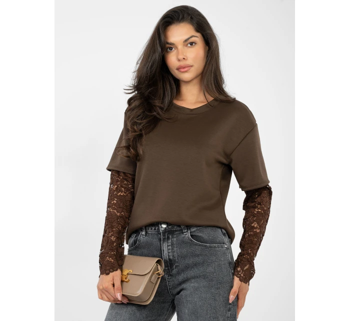 Halenka IT BZ 22128.27 tmavě hnědá Halenka IT BZ 22128.27 tmavě hnědá