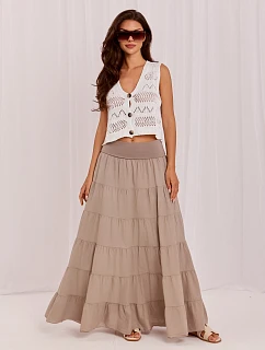 Spódnica IT SD model 22251230 ciemny bezowy - FPrice
