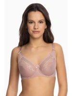 Dámská podprsenka Nancy model 19568169 Pudr růžová - Gaia Dámská podprsenka Nancy model 19568169 Pudr růžová - Gaia