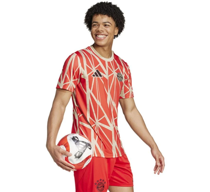 Adidas FC Bayern Pre-Match JSY M Shirt JD8335 pánské Adidas FC Bayern Pre-Match JSY M Shirt JD8335 pánské