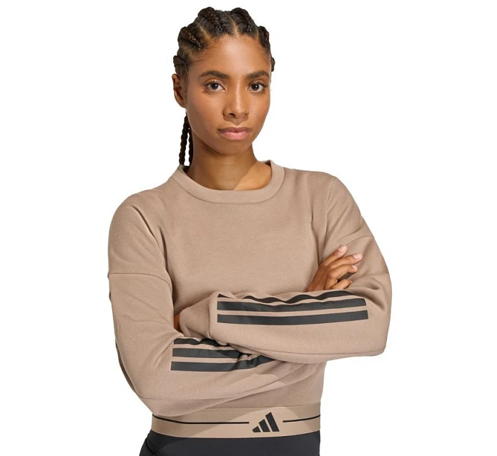 Dámská mikina  béžová model 21953670 - ADIDAS