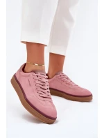 Semišové Dámské Tenisky Růžové model 21703337 - Daniel Lopez Just Dare Semišové Dámské Tenisky Růžové model 21703337 - Daniel Lopez Just Dare