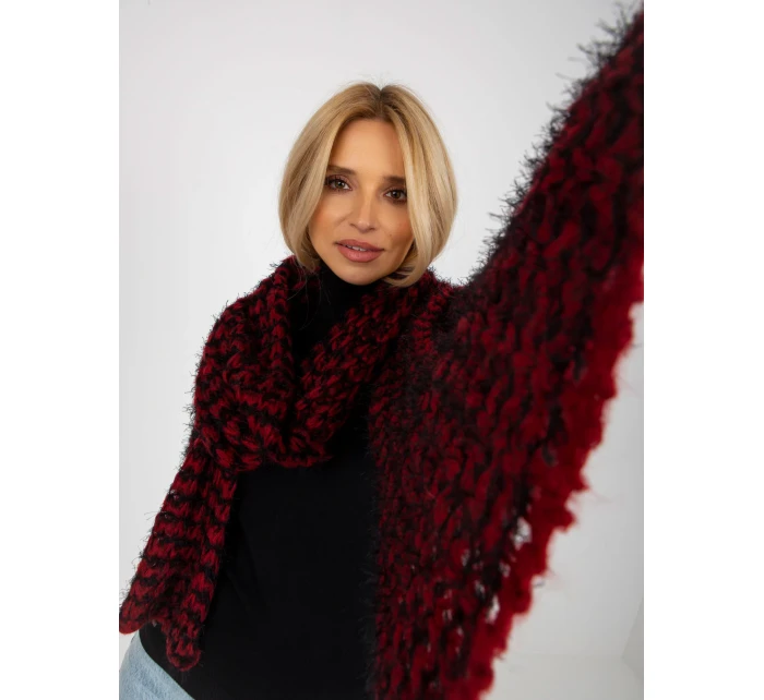 Šála AT SZ 3710.88 černá a červená