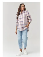 Košile s dlouhým rukávem  model 223230 Makadamia