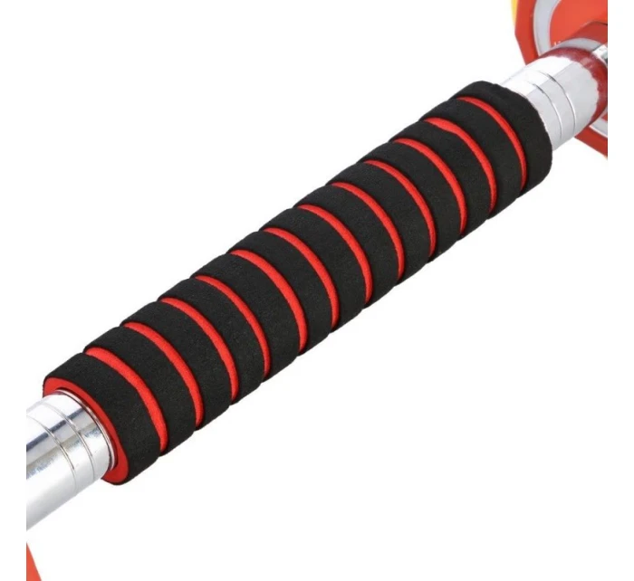 Barevné činky s funkcí činky v kufříku HMS SKC20 2 x 10 kg