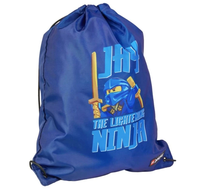 Taška na šňůrku LEGO Ninjago 20286-2512 Modrá Jedna velikost