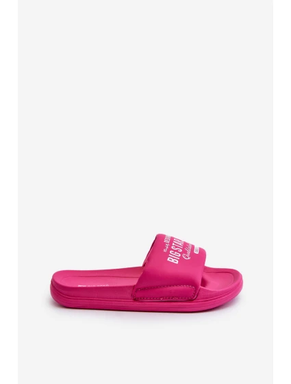 Dětské Pěnové Sandály Big Star model 21655519 Růžové - Big Star Shoes Dětské Pěnové Sandály Big Star model 21655519 Růžové - Big Star Shoes