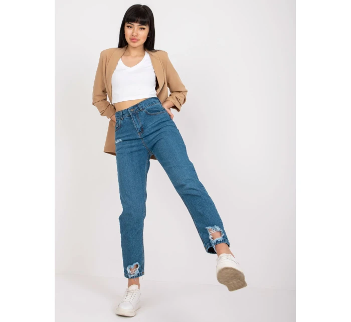 Spodnie jeans RO SP PNT model 21127016 ciemny niebieski - FPrice Spodnie jeans RO SP PNT model 21127016 ciemny niebieski - FPrice