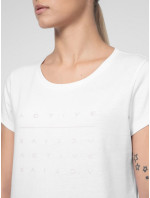 Dámské tričko 4F H4L22-TSD013 bílé