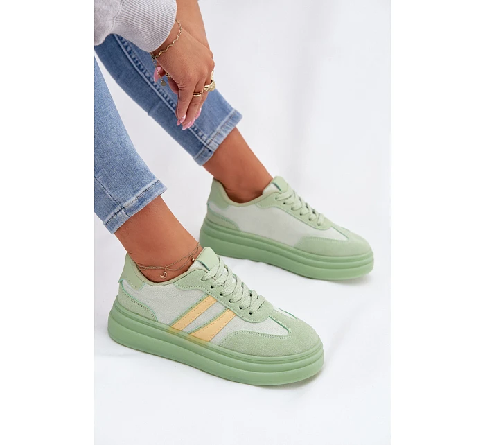 Dámské tenisky A021 zelené - Galleria