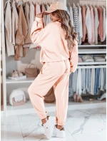 Dámská tepláková souprava nadměrné velikosti Buttercotch DRESIS pink FashionStreet AY1148