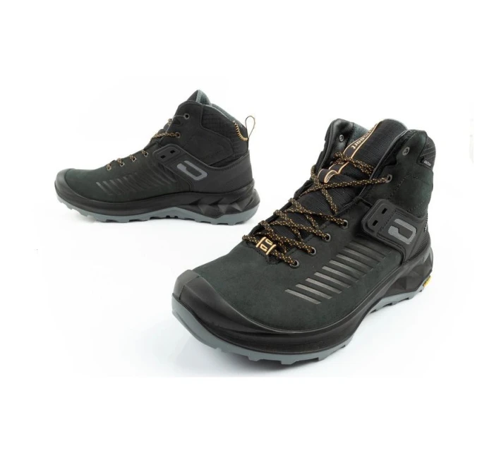 Grisport Nero pánská treková kožená nepromokavá kotníková obuv Grisport Nero pánská treková kožená nepromokavá kotníková obuv