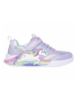 Skechers S Lights - Unicorn Chaser 302298L-LVMT Lavender/Multi dětské
