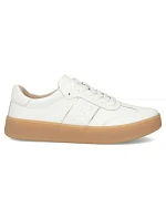 Dámské kožené boty na platformě bílé Filippo DP7543/26 Dámské kožené boty na platformě bílé Filippo DP7543/26