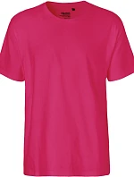 Neutral O 60001 Pánské tričko z těžké bio bavlny 77.6001 pink