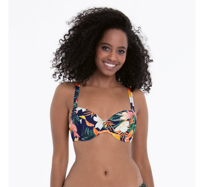 Style Luna Top Bikini - horní díl 8704-1 deep lagoon - RosaFaia