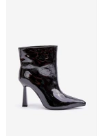 Lakované Boty Na S Černé model 21681527 - Boto Lakované Boty Na S Černé model 21681527 - Boto
