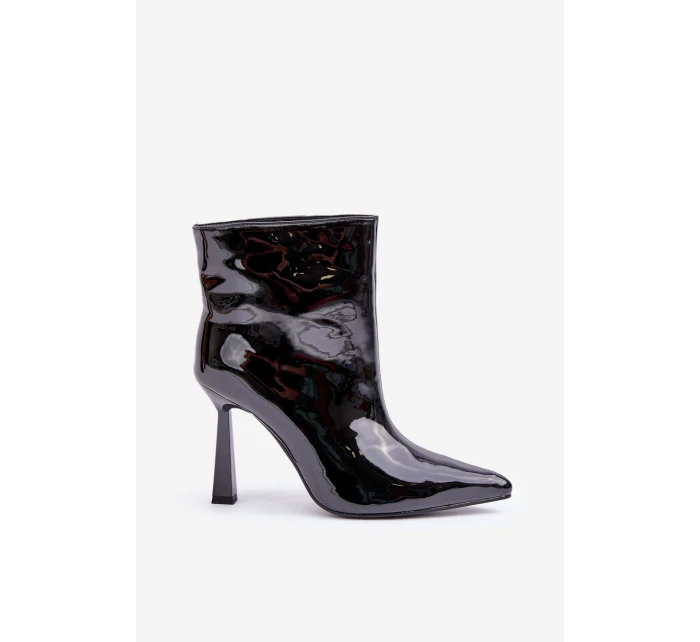 Lakované Boty Na S Černé model 21681527 - Boto Lakované Boty Na S Černé model 21681527 - Boto