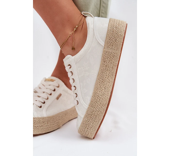 Dámské  na platformě Big Star Ecru model 22042729 - Big Star Shoes