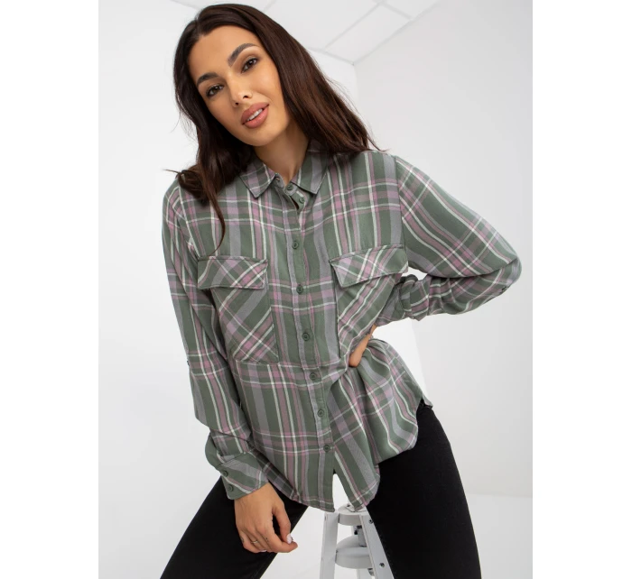 Halenka model 17790419 khaki barva - FPrice