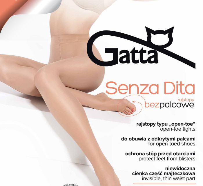 Dámské punčochové kalhoty Gatta Senza Dita 10 den