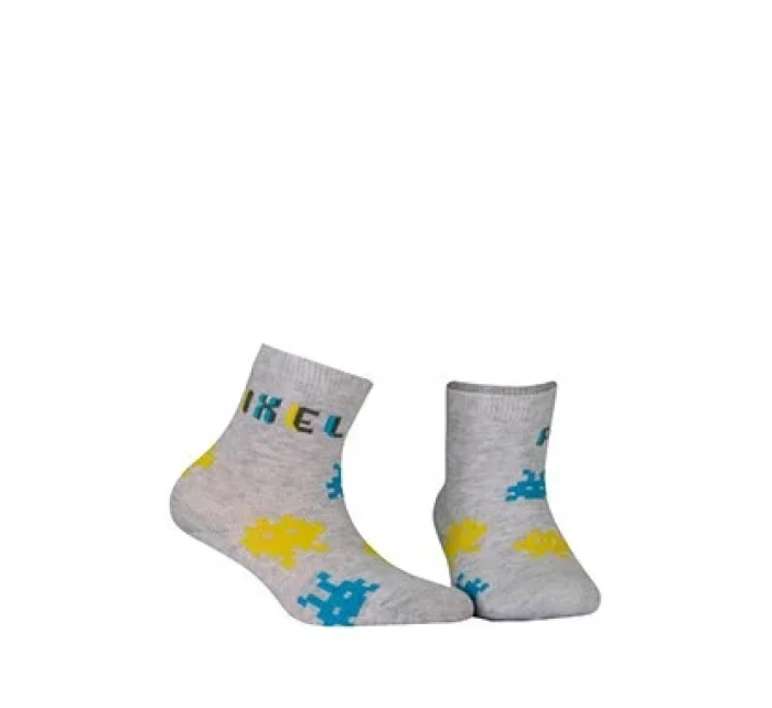 Skarpety  chłopięce wzorowane model 16127234 - Wola