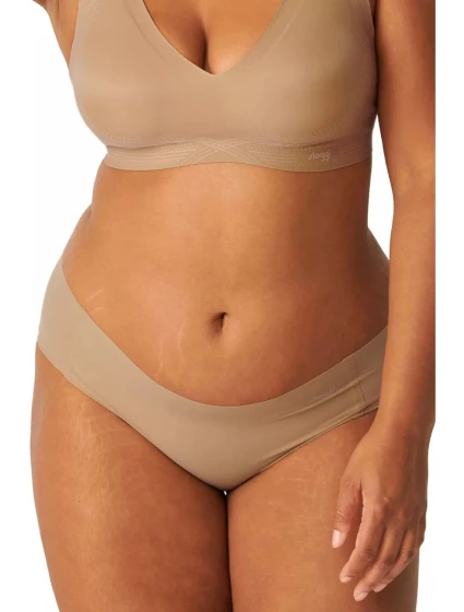 Dámské brazilky Zero Feel hipster beige - Sloggi