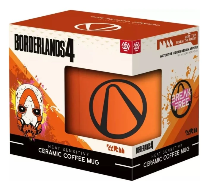 Good Loot Hrnek s ikonou lovců Borderlands 4 Heat Reveal Good Loot Hrnek s ikonou lovců Borderlands 4 Heat Reveal
