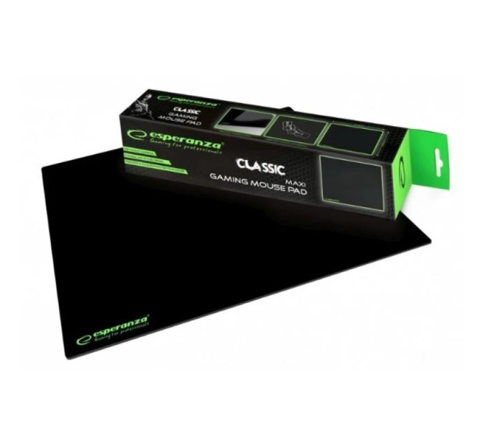 Herní podložka pod myš Esperanza CLASSIC EGP103K (400 mm x 300 mm)