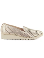 Dámská zlatá prolamovaná obuv Jezzi RMR1628