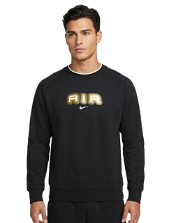 Pánská fleecová mikina s kapucí Nike Air Black - HM0177-010