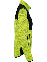 Dámská pracovní pletená fleecová bunda 20. fluorescent yellow melange/black model 22448848 - WK Dámská pracovní pletená fleecová bunda 20. fluorescent yellow melange/black model 22448848 - WK
