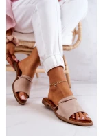 Semišové pantofle Lewski Boty model 21575682 Béžová - Boto