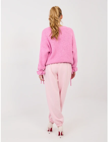 Spodnie IT SP model 21902693 jasny różowy - FPrice Spodnie IT SP model 21902693 jasny różowy - FPrice